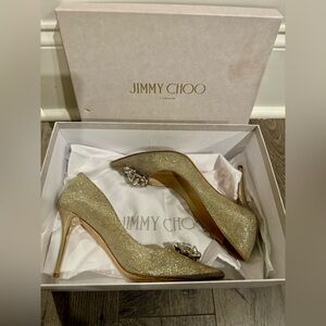 Jimmy Choo Gold Heels